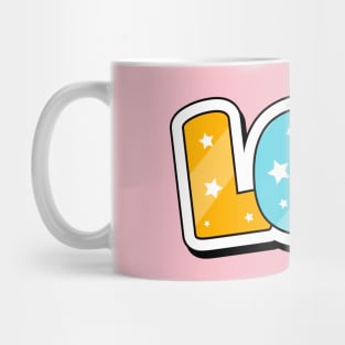 LOL Text Design Mug